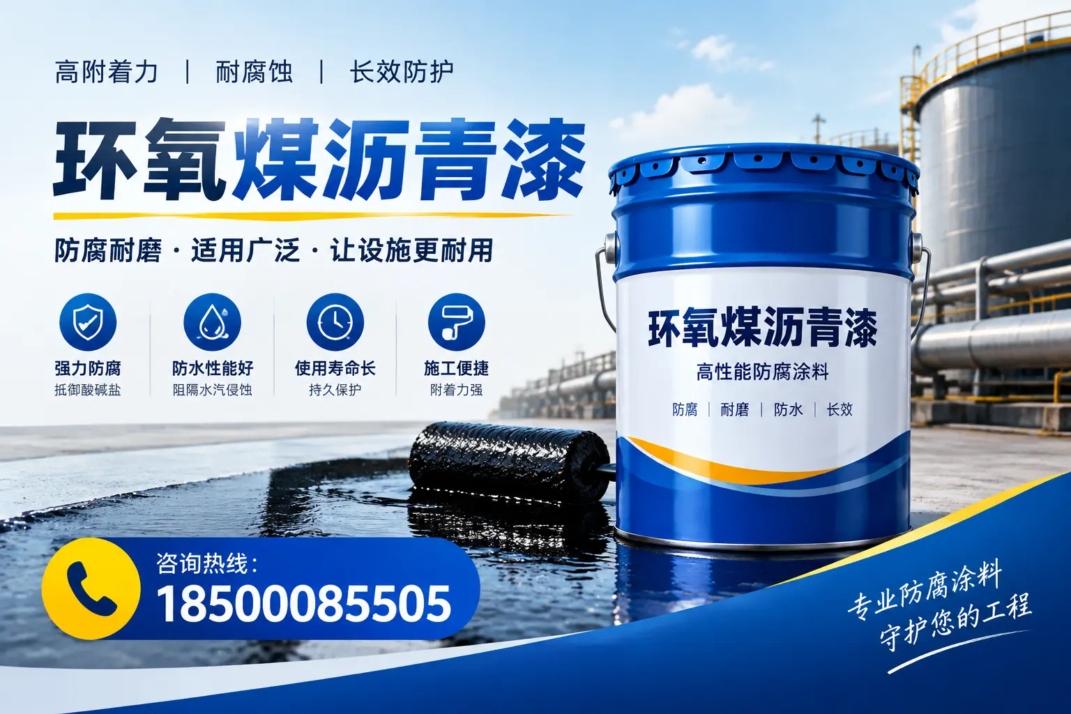 环氧煤沥青漆与其他涂料的对比分析，助力长春企业决策