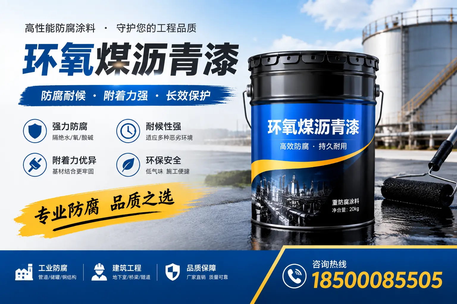 如何选择适合的环氧煤沥青漆？长春市场选型指南